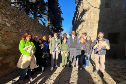 El rey Felipe VI visita de forma privada la localidad de Medinaceli en Soria.-ICAL