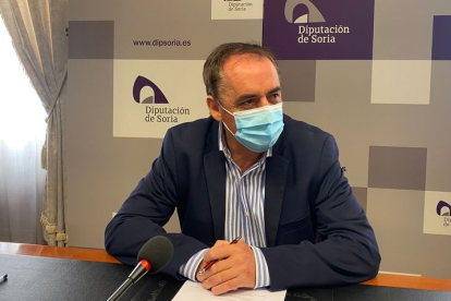 Benito Serrano, presidente de la Diputación de Soria, respalda la decisión de adelanto electoral de Mañueco. -E.M