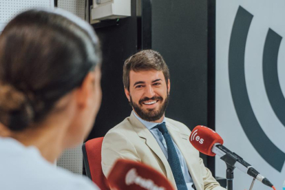 García-Gallardo durante la entrevista en esRadio. - E. M.