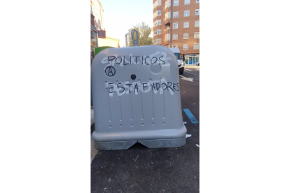 Pintadas vandálicas en la ciudad. - AYUNTAMIENTO DE BURGOS