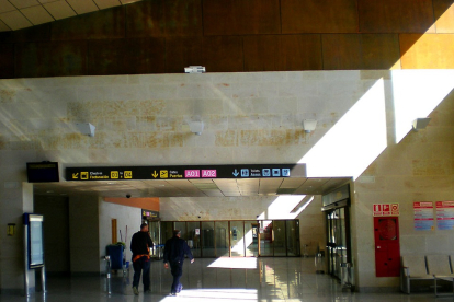El aeropuerto de Salamanca en una imagen de archivo. -E. M.