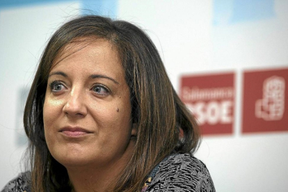 La eurodiputada vallisoletana, Iratxe García. - E. M.