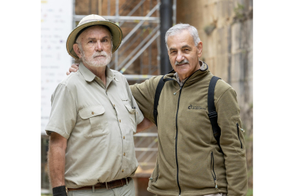 José María Bermúdez de Castro y Eudald Carbonell, autores del libro ‘Homo antecessor’ - ICAL