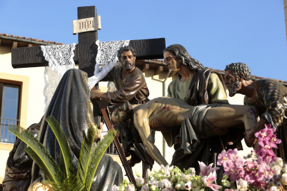 Celebración de la Procesión del Santo Entierro en León. ICAL