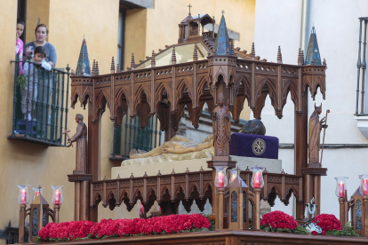 Celebración de la Procesión del Santo Entierro en León. ICAL