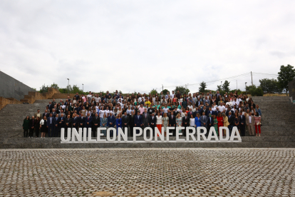 El rey Felipe VI preside el acto de clausura del XXV aniversario del Campus de Ponferrada de la ULE. ICAL