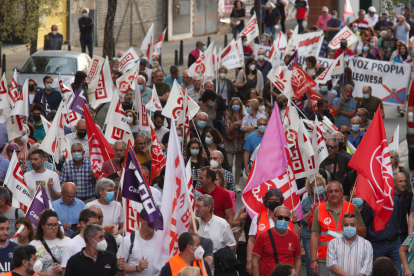 Manifestación en Ponferrada 'Yo paro por el Bierzo'