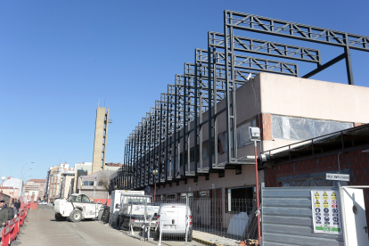 Obras de la estación de autobuses de León. ICAL