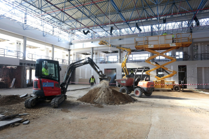 Obras de la estación de autobuses de León. ICAL