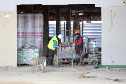 Obras de la estación de autobuses de León. ICAL