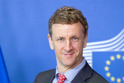 El portavoz de Agricultura de la Comisión Europea, Olof Gill. ICAL