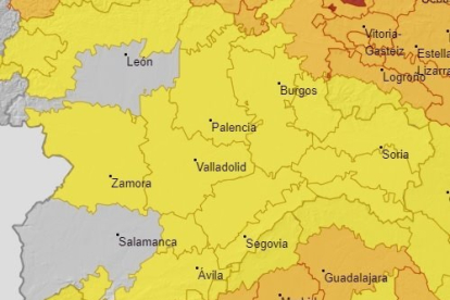 Avisos por calor y tormentas en Castilla y León.- EUROPA PRESS