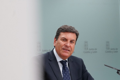 Carlos Fernández Carriedo, consejero de Economía y Hacienda y portavoz de la Junta. ICAL