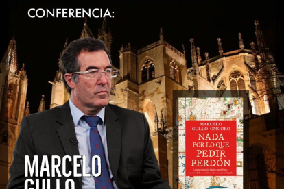 Conferencia de Marcelo Gullo sobre su libro 'Nada por lo que pedir perdón'. E.M.