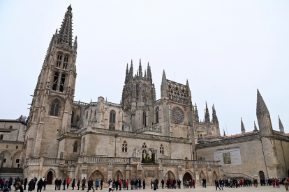 Vista exterior de la Catedral de Burgos.- ICAL