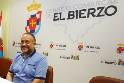 El presidente del Consejo Comarcal del Bierzo, Gerardo Álvarez Courel. - ICAL