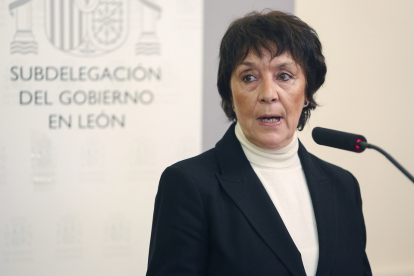 La exdelegada del Gobierno en Castilla y León, Mercedes Martín, propuesta del Grupo Socialista.- ICAL.