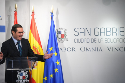 El presidente de la CEOE, Antonio Garamendi. - ICAL