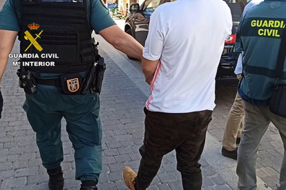 El detenido por la muerte de otro hombre en Cuéllar (Segovia). - EUROPA PRESS