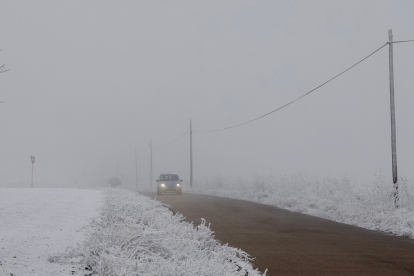 Niebla y hielo en Salamanca. -ICAL.