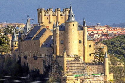 El Alcázar de Segovia sirvió de inspiración a Walt Disney para 'Blancanieves y los siete enanitos'. -E.M.