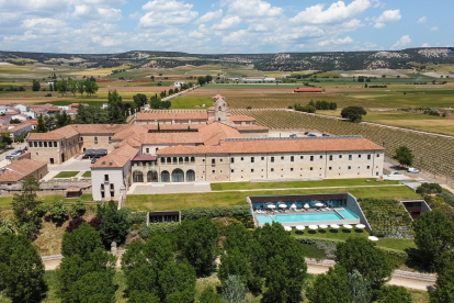 Panorámica del complejo Castilla Termal Monasterio de Valbuena. E.M.