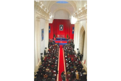 Celebración del XX Aniversario del Estatuto de Autonomía en el monasterio de Nuestra Señora de Prado de Valladolid