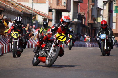 La Bañeza (León) acoge las carreras del Gran Premio de Velocidad de la localidad. -ICAL