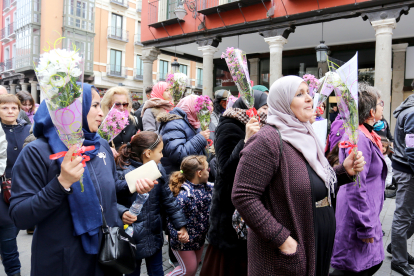 Manifestación con motivo del Día Internacional de la Mujer en Valladolid. LETICIA PÉREZ