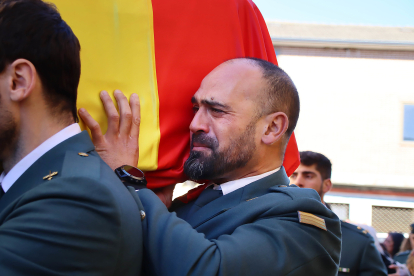 Funeral en Nogarejas, León por el guardia civil David Pérez Carracedo asesinado en Barbate - ICAL