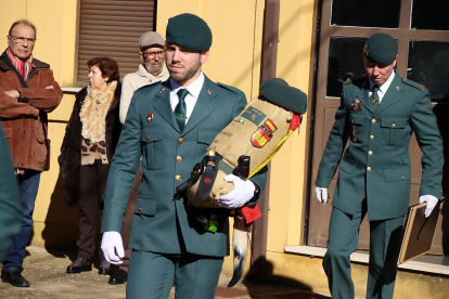 Funeral en Nogarejas, León por el guardia civil David Pérez Carracedo asesinado en Barbate - ICAL