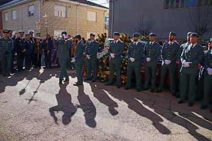 Funeral en Nogarejas, León por el guardia civil David Pérez Carracedo asesinado en Barbate - ICAL