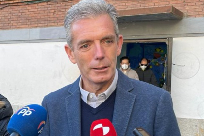 El cabeza de lista del PP en Ávila, Hernández Herrero. ICAL