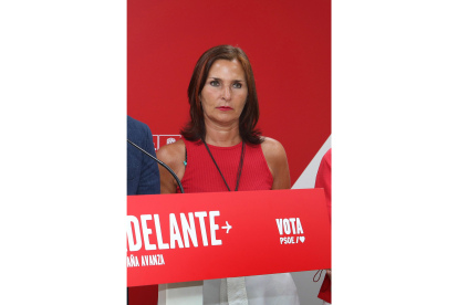 María Luz Martínez, del PSOE de Palencia. -ICAL
