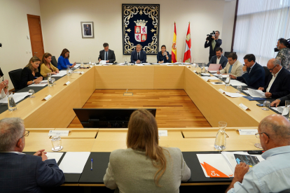 Reunión de la Junta de Portavoces de las Cortes de Castilla y León. ICAL