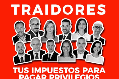 Imagen publicada en el perfil del Grupo Parlamentario VOX en las Cortes.- X / VOX_CORTESCYL