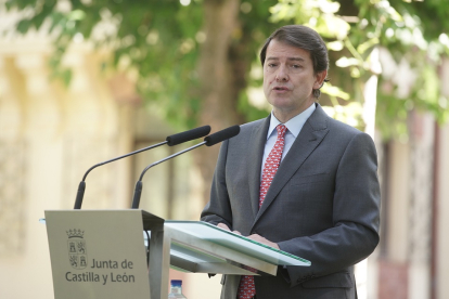 El presidente de la Junta, Alfonso Fernández Mañueco. - ICAL