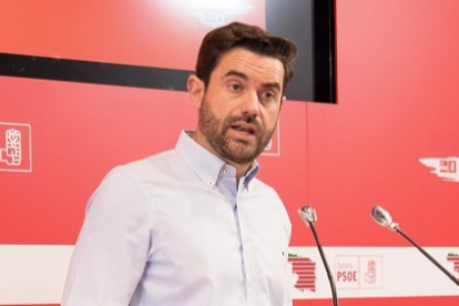 El secretario general del PSOE de Zamora, Antidio Fagúndez.- ICAL