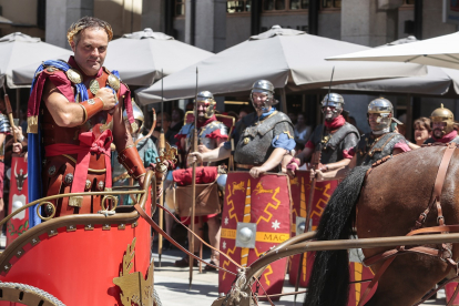 Astorga celebra su tradicional fiesta de Astures y Romanos, declarada de interés turístico regional.- Ical