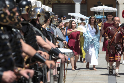 Astorga celebra su tradicional fiesta de Astures y Romanos, declarada de interés turístico regional.- Ical