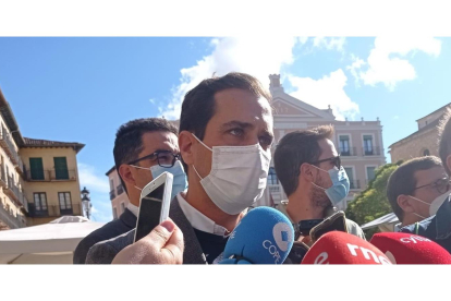 El portavoz del PP en el Ayuntamiento de Segovia, Pablo Pérez. - EUROPA PRESS