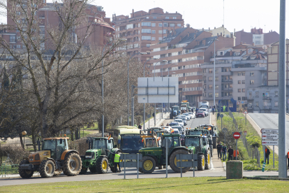 Tractorada en Zamora. -ICAL