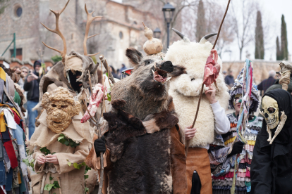 Carnaval de Mecerreyes en Burgos. -ICAL.
