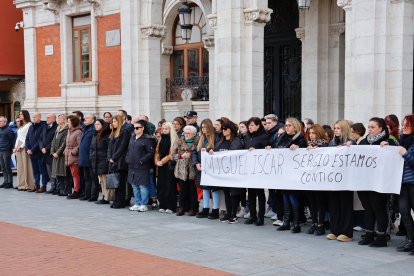 Minuto de silencio en el Ayuntamiento de Valladolid. AYTO VALLADOLID