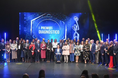 La consejera de Familia e Igualdad de Oportunidades, Isabel Blanco, asiste a la gala de entrega de los I Premios Diagnóstico de CyLTV. ICAL