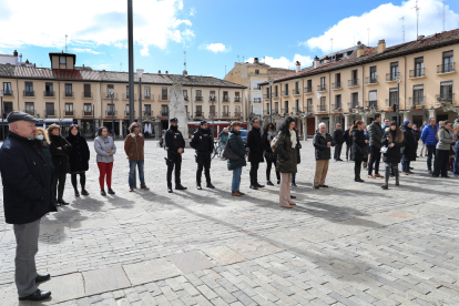 Minuto de silencio en Palencia con motivo del 20 aniversario del 11-M - ICAL