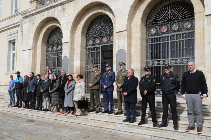 Minuto de silencio en Palencia con motivo del 20 aniversario del 11-M - ICAL