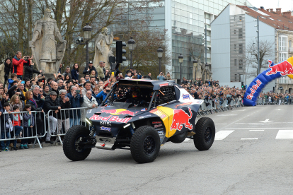 Acto de homenaje a la piloto Cristina Gutiérrez, ganadora del Dakar 2024. -ICAL