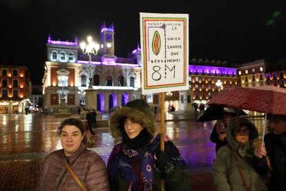 Manifestación del 8M con motivo del Día Internacional de la Mujer.-ICAL