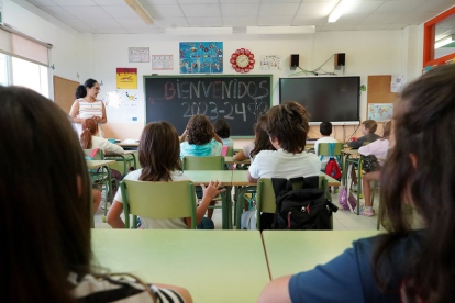 Inicio del curso escolar 2023-2024 en Castilla y León.
